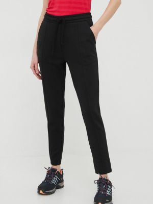 Outhorn pantaloni de trening femei, culoarea negru, neted