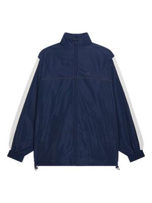 Куртка свободного кроя Balenciaga синяя