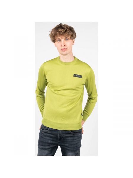 Sweter sportowy Philipp Plein Sport zielony