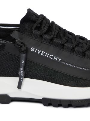 Sneakerși plasă Givenchy negru