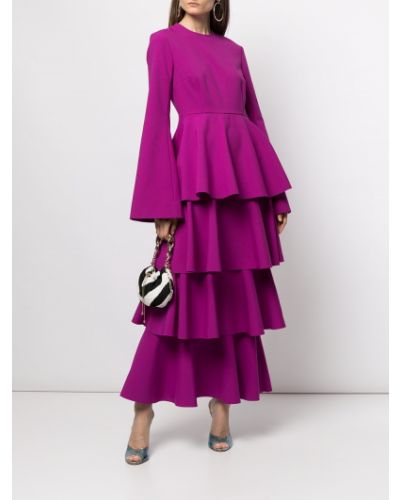 Vestido de cóctel Solace London violeta