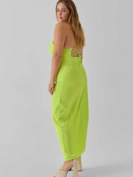 Sukienka długa Vero Moda zielona