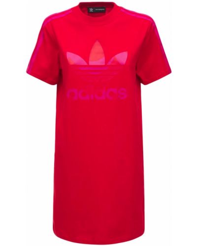 Сукня Adidas Originals, червоне