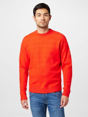 Pulover Calvin Klein rdeča