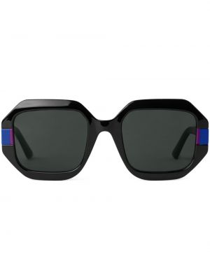 Okulary przeciwsłoneczne z nadrukiem Karl Lagerfeld Jeans czarne