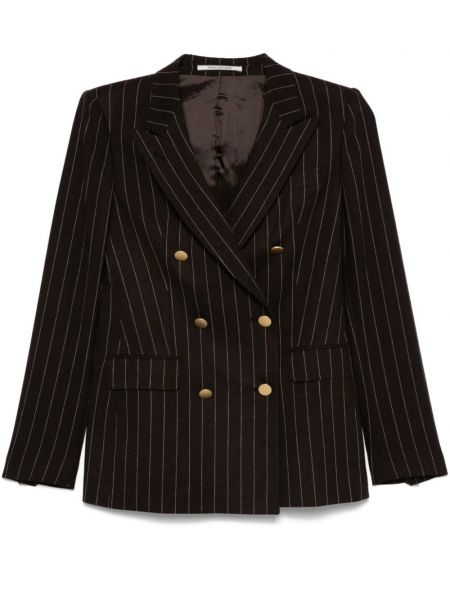 Dobbeltradet blazer Tagliatore brun