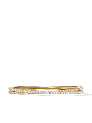 Manschett armband David Yurman guld