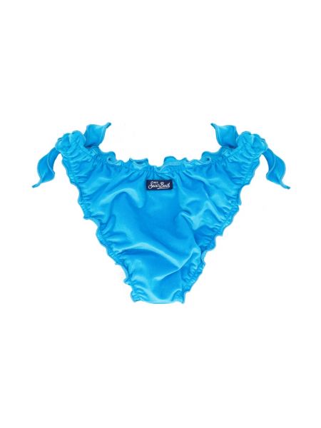 Welurowy bikini Mc2 Saint Barth niebieski