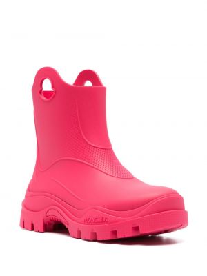 Guminiai batai Moncler rožinė