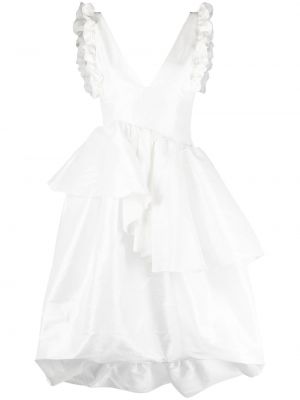 Κοκτέιλ φόρεμα Kika Vargas λευκό