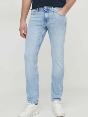 Niebieskie jeansy skinny Calvin Klein Jeans