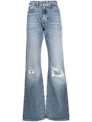 Flare jeans 7 For All Mankind blå