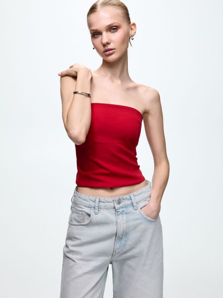 Top court Pull&bear rouge
