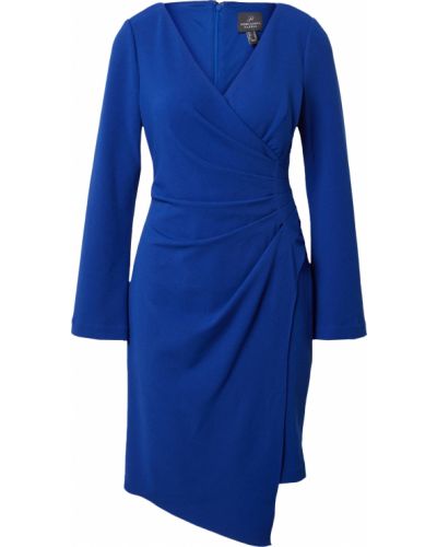 Košeľové šaty Adrianna Papell modrá