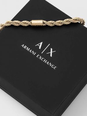 Zapestnica Armani Exchange zlata