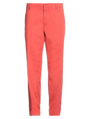 Pantaloni di cotone Mason's rosso