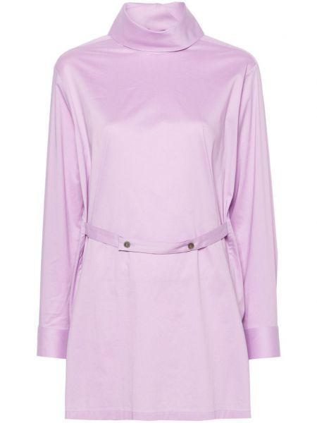 Chemise longue Issey Miyake violet