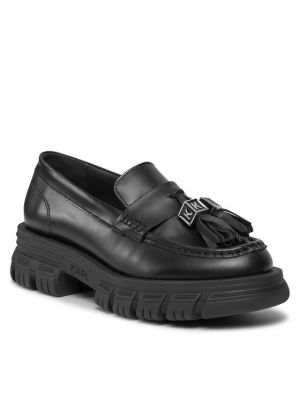 Loafers chunky Karl Lagerfeld nero