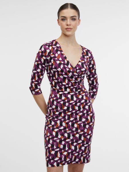 Šaty Orsay fialové