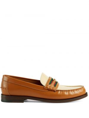 Loafers Gucci brun