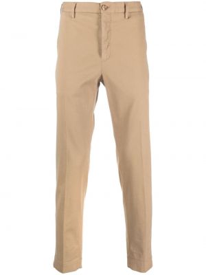 Pantalon chino taille basse Incotex beige
