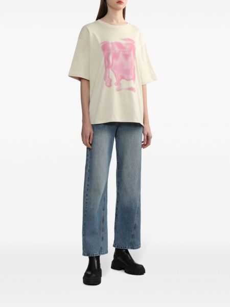 Bavlněná košile s potiskem s abstraktním vzorem Tout A Coup