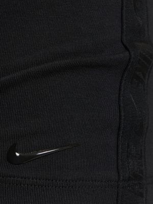 Puuvillased pükskostüüm Nike must