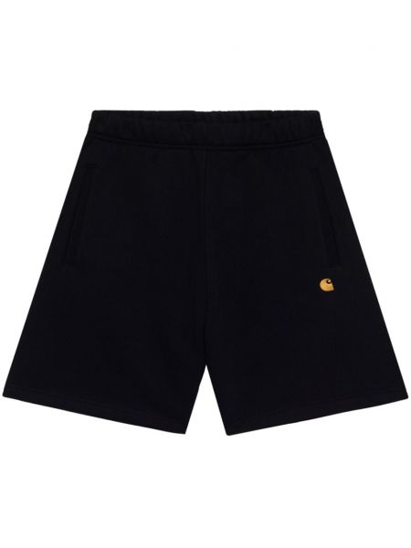 Kirjonta bermudashortsit Carhartt Wip musta