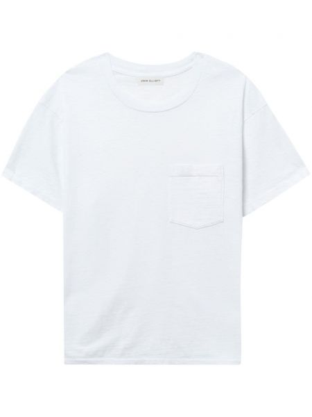 Тениска с джобове John Elliott бяло