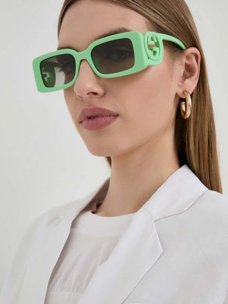 Окуляри сонцезахисні Gucci зелені