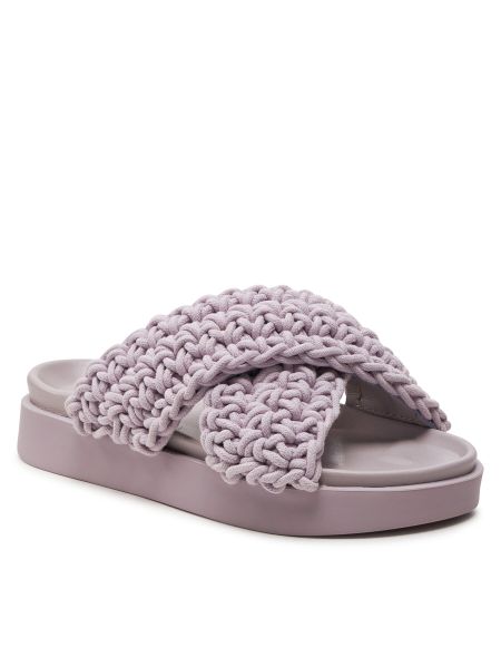Sandales tressées Inuikii violet