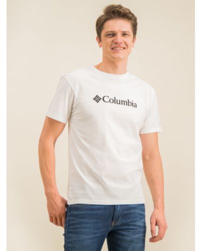 T-shirt Columbia weiß