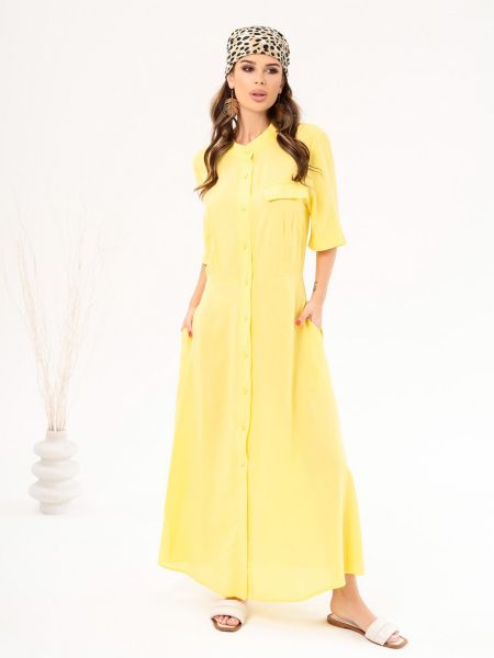 Довга сукня Issa Plus жовта