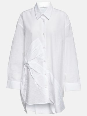 Oversize риза Acne Studios бяло