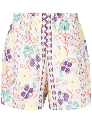 Shorts med broderi See By Chloe vit