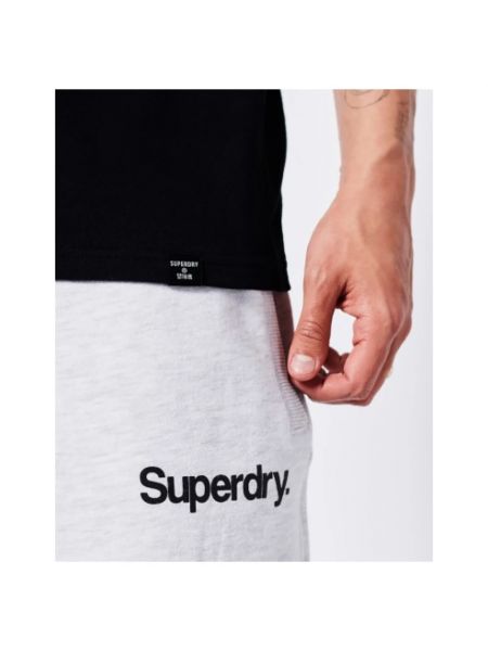Camisa de algodón Superdry negro