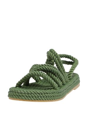 Sandale Pull&bear zelena