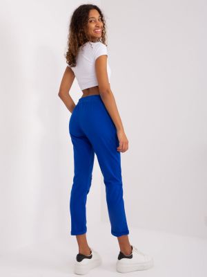 Pantaloni sport Fashionhunters albastru