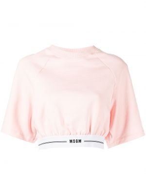 T-skjorte Msgm rosa