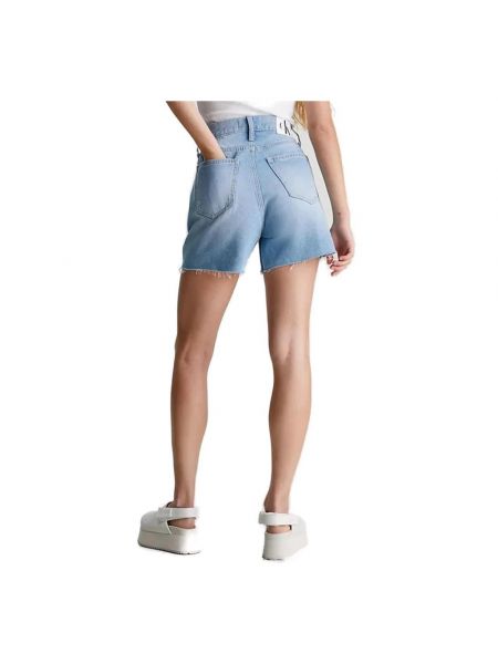Pantalones cortos vaqueros desgastados Calvin Klein Jeans azul