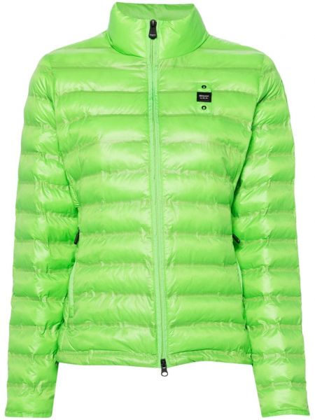 Duga jakna s patentnim zatvaračem Blauer zelena