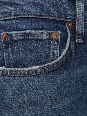 Jeans di cotone Agolde blu