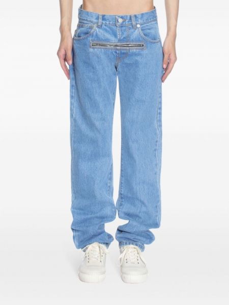 Straight jeans mit reißverschluss Jordanluca