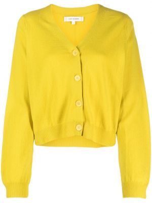Woll strickjacke mit v-ausschnitt Chinti & Parker gelb