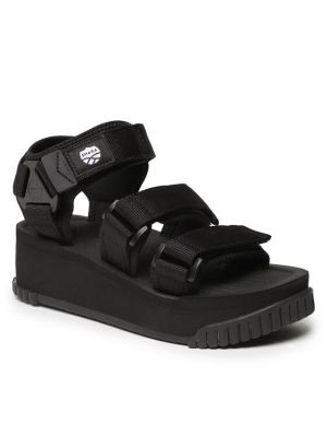 Sandale cu platformă Shaka negru