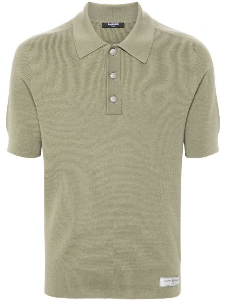 Poloshirt Balmain grøn