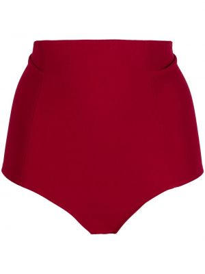 Pantalones cortos de cintura alta Dolce & Gabbana rojo
