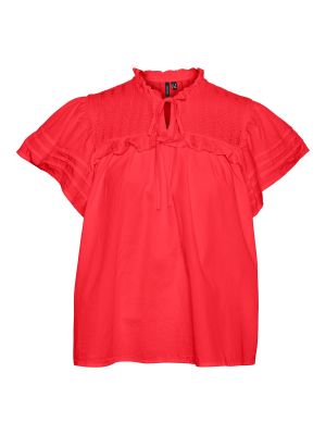 Bluse Vero Moda rød