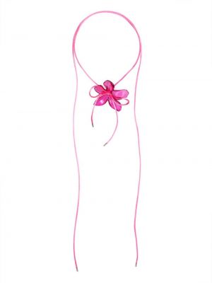Ogrlica Hugo Kreit ružičasta