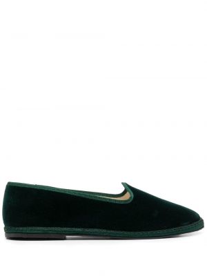 Pantofi loafer slip-on Scarosso verde